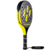 Paleta de pádel Hirostar Solar Eva de color negro y amarillo con funda de regalo.