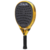 Paleta de pádel Siux Electra Elite 4 Eva Hard en color negro y amarillo, ideal para jugadores avanzados.