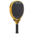 Paleta de pádel Siux Electra Elite 4 Eva Hard de color dorado y negro.
