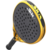 Paleta de pádel Siux Electra Elite 4 Eva Hard en color negro y amarillo.