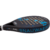 Paleta de pádel Snauwaert Arg Eva Soft con diseño moderno y colores azul y negro.