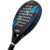 Paleta de pádel Snauwaert Arg Eva Soft con diseño en negro y azul