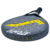 Paleta de pádel Snauwaert Atomic Grey Eva Soft con diseño gris y detalles amarillos.