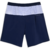 Short Nox Pro azul marino para hombres, diseño deportivo con cintura elástica.