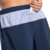 Detalle del Short Nox Pro Azul Marino con bolsillo y cintura elástica.