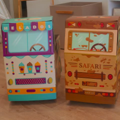 Camiones de carton didácticos - PECAZ