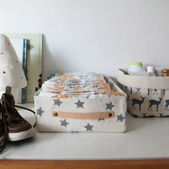 CONTENEDOR RECTANGULAR ESTRELLAS