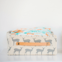 CONTENEDOR RECTANGULAR ESTRELLAS - comprar online