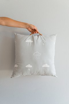Imagen de ALMOHADONES TUSOR CON MANIJA