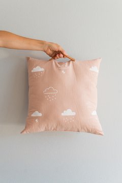 ALMOHADONES TUSOR CON MANIJA
