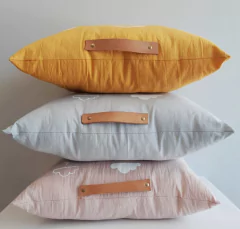 ALMOHADONES TUSOR CON MANIJA