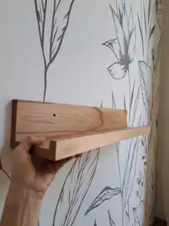 ESTANTE EN L MADERA PARAÍSO