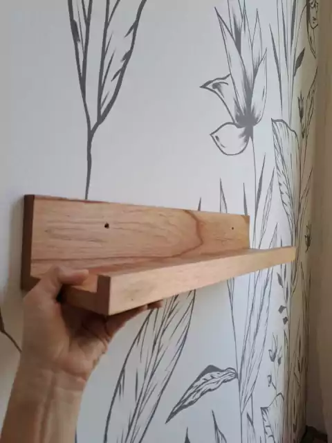 ESTANTE EN L MADERA PARAÍSO