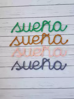 Nombres Tejidos personalizados a pedido