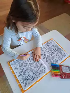 LIBRO LAVABLE PARA COLOREAR en internet