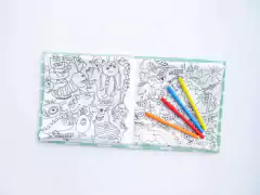 LIBRO LAVABLE PARA COLOREAR - PECAZ