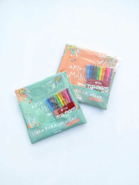LIBRO LAVABLE PARA COLOREAR