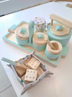 Juego de mate y criollos