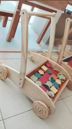 CARRO CAMINADOR CON BLOQUES