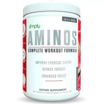 Aminos Simply 35 servicios 350 grs sabor watermelon flavor