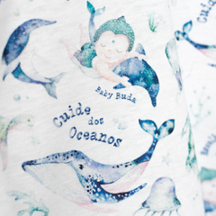 camiseta infantil-oceano-baby-buda-fundo do mar-camisetinha-camiseta bebê-budinha-baleia-preservação da natureza-