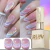 Esmalte arco iris ojo de gato iman