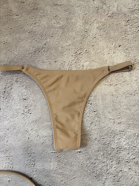 Bombacha cola less zira beige