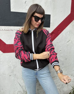 Bomber BLACK FLAG (Tam. M) - comprar online