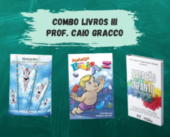 COMBO LIVROS CAIO GRACCO: NATAÇÃO PARA BEBÊS DE A A Z, NATAÇÃO INFANTIL E NATAÇÃO OS QUATRO NADOS, SAÍDAS, VIRADAS E CHEGADAS.