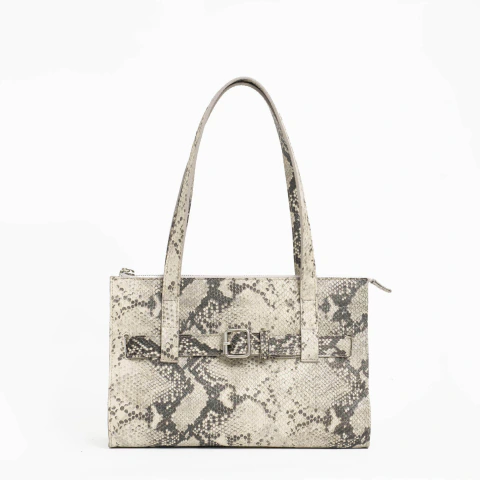 Cartera Bruna Snake Print