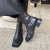 Bota Uma Cuero negro - comprar online