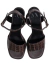 Sandalia Santorini Croco Chocolate en internet