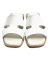 Sandalias Chatas Margherita Blanca