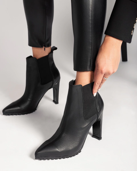 Bota Stiletto Mamba Negra