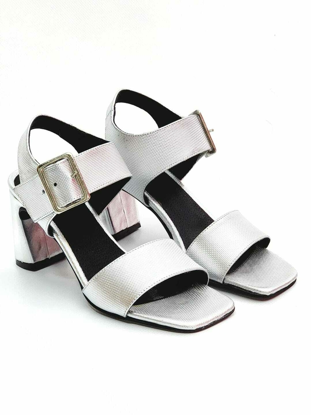 Sandalia Capri Plata Diamante thumbnail 2
