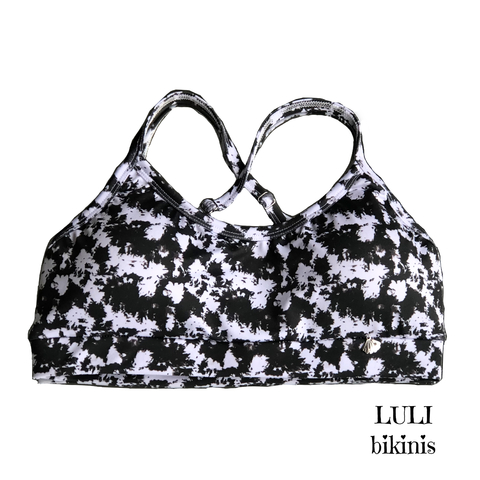 Top deportivo Batik Negro