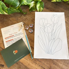 BOX DESCOBERTA | PINTURA EM TELA - comprar online