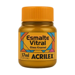 532 | TINTA ESMALTE VITRAL ACRILEX - OURO - 37ML - comprar online