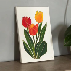 BOX DESCOBERTA | PINTURA EM TELA