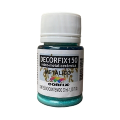407 | TINTA DECORFIX 150 - VERDE TIFANY METÁLICO - comprar online
