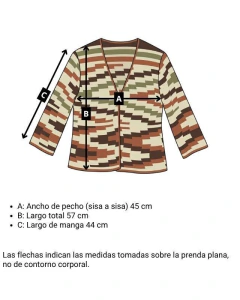 Imagen de CHAQUETA DE CHAGUAR I PUNTO YICA