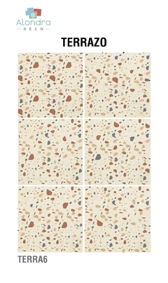 Vinilos 15x15 Terrazo
