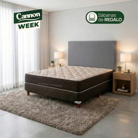 Colchón Cannon Exclusive 2 plazas 190x130x25