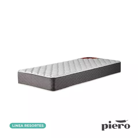 Colchon Piero Spring 1 Plaza 1/2 190X100X26 - comprar online