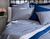 Sábanas 144 Hilos 100% Algodón Queen 160x200 Cannon Azul - comprar online