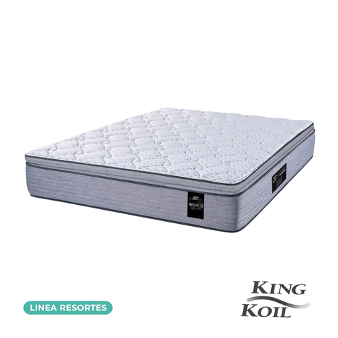 Colchon King Koil Kensington 2 Plazas 1/2 190X150X27 - comprar online