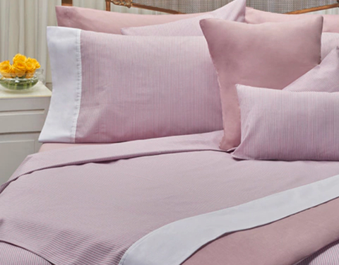 Sábanas 144 Hilos 100% Algodón Queen 160x200 Cannon Rosa - comprar online