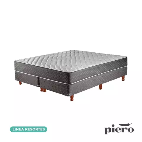 Conjunto Spring Piero Queen 190x160x26 (Sommier Piero) - comprar online