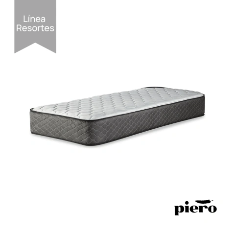 Colchon Piero Spring 1 y 1/2 Plaza 190x100x26