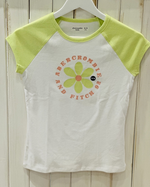 Remera flor Abercrombie Kids